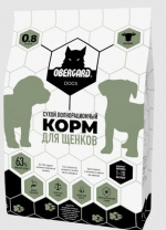OBERGARD Полнорационный сухой корм с говядиной для щенков 0,8кг. Калининград