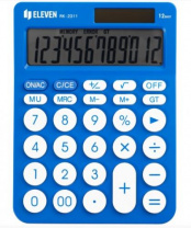 Калькулятор настольный Eleven RK-2311-BL, 12 разрядов, двойное питание, 143*192*26мм, голубой Калькулятор настольный Eleven RK-2311-BL, 12 разрядов, двойное питание, 143*192*26мм, голубой Калининград