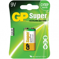 Батарейка GP Super MN1604 (6LR61) Крона 9V, алкалиновая, BC1 Батарейка GP Super MN1604 (6LR61) Крона 9V, алкалиновая, BC1 Калининград