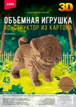 Нг-003 Конструктор из картона. Объёмная игрушка "Милый щенок" Нг-003 Конструктор из картона. Объёмная игрушка "Милый щенок" Калининград