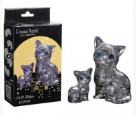3D головоломка Кошка чёрная Калининград