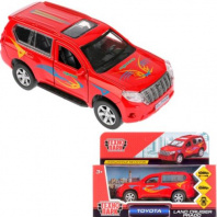Машина металл TOYOTA PRADO СПОРТ, длина 12 см, откр дв, багаж, инерц. в кор. Технопарк в кор.2*36шт Машина металл TOYOTA PRADO СПОРТ, длина 12 см, откр дв, багаж, инерц. в кор. Технопарк в кор.2*36шт Калининград