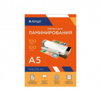 Пленка для ламинирования А5 100 мкм Alingar 100л. Пленка для ламинирования А5 100 мкм Alingar 100л. Калининград