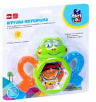 Игр.разв.погрем. пласт., ЛЯГУШКА, Bondibon, с прорезыв., CRD Калининград
