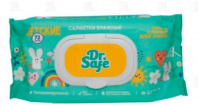 Салфетки детские увляжняющие с экстрактом алоэ вера 72 шт/уп Dr.Safe Салфетки детские увляжняющие с экстрактом алоэ вера 72 шт/уп Dr.Safe Калининград