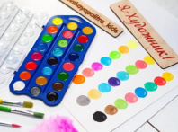 Акварельные краски 24цв. Я-Художник, классические -12 цв., перламутр. - 6 цв.,флуоресц.- 6 цв  227421539 Калининград