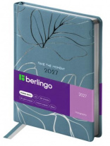 Ежедневник датированный 2027г., А5, 184л., кожзам, Berlingo "Holography", голубой Ежедневник датированный 2027г., А5, 184л., кожзам, Berlingo "Holography", голубой Калининград