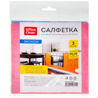 Салфетки для уборки OfficeClean, вискоза, 30*30см, 3шт. Салфетки для уборки OfficeClean, вискоза, 30*30см, 3шт. Калининград