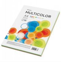 Бумага цветная OfficeSpace "Multicolor", А4, 80г/м2, 100л., (10 цветов) Калининград