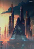 ЗАПИСНАЯ КНИГА А4 160л. ВЫСОТКИ МЕГАПОЛИСА - 1 (160-9596) (перепл. 7БЦ, глянц.ламинация) Калининград
