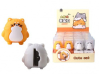 Точилка пластиковая CUTE CAT, 1 отв, б/конт, 2 цв Точилка пластиковая CUTE CAT, 1 отв, б/конт, 2 цв Калининград