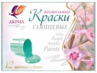 Краски акриловые пастельные 12 цв. Луч Краски акриловые пастельные 12 цв. Луч Калининград