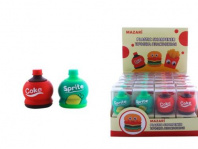 Точилка пластиковая BOTTLE, 1 отверстие, без контейнера MAZARI Точилка пластиковая BOTTLE, 1 отверстие, без контейнера MAZARI Калининград