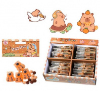 Игрушки-антистресс КАПИБАРА, 4 шт., 3*3 см, ОПП-упаковка Калининград