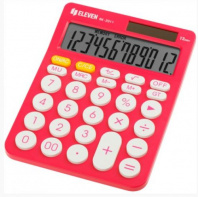 Калькулятор настольный Eleven RK-2311-PK, 12 разрядов, двойное питание, 143*192*26мм, розовый Калькулятор настольный Eleven RK-2311-PK, 12 разрядов, двойное питание, 143*192*26мм, розовый Калининград