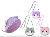 Сумочка пушистая CAT через плечо,14х12х2см Калининград