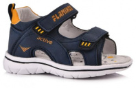 Туфли открытые Фламинго М детские (23-28) синий/коричневый (12) 231S-Z6-3690 ик/нк Калининград