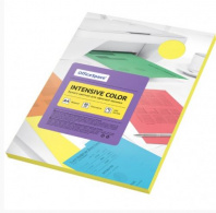 Бумага цветная OfficeSpace "Intensive Color", А4, 80г/м2, 100л., (желтый) Калининград