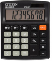 Калькулятор настольный Citizen SDC-805NR, 8 разр., двойное питание, 105*120*21мм, черный Калькулятор настольный Citizen SDC-805NR, 8 разр., двойное питание, 105*120*21мм, черный Калининград